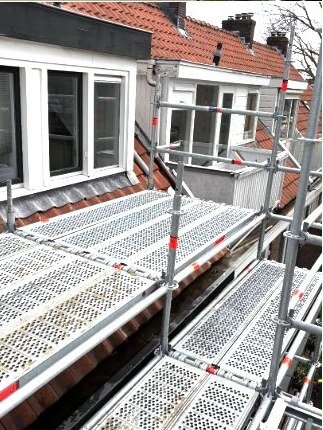 Volledige gevelsteiger - GSD Steigerbouw